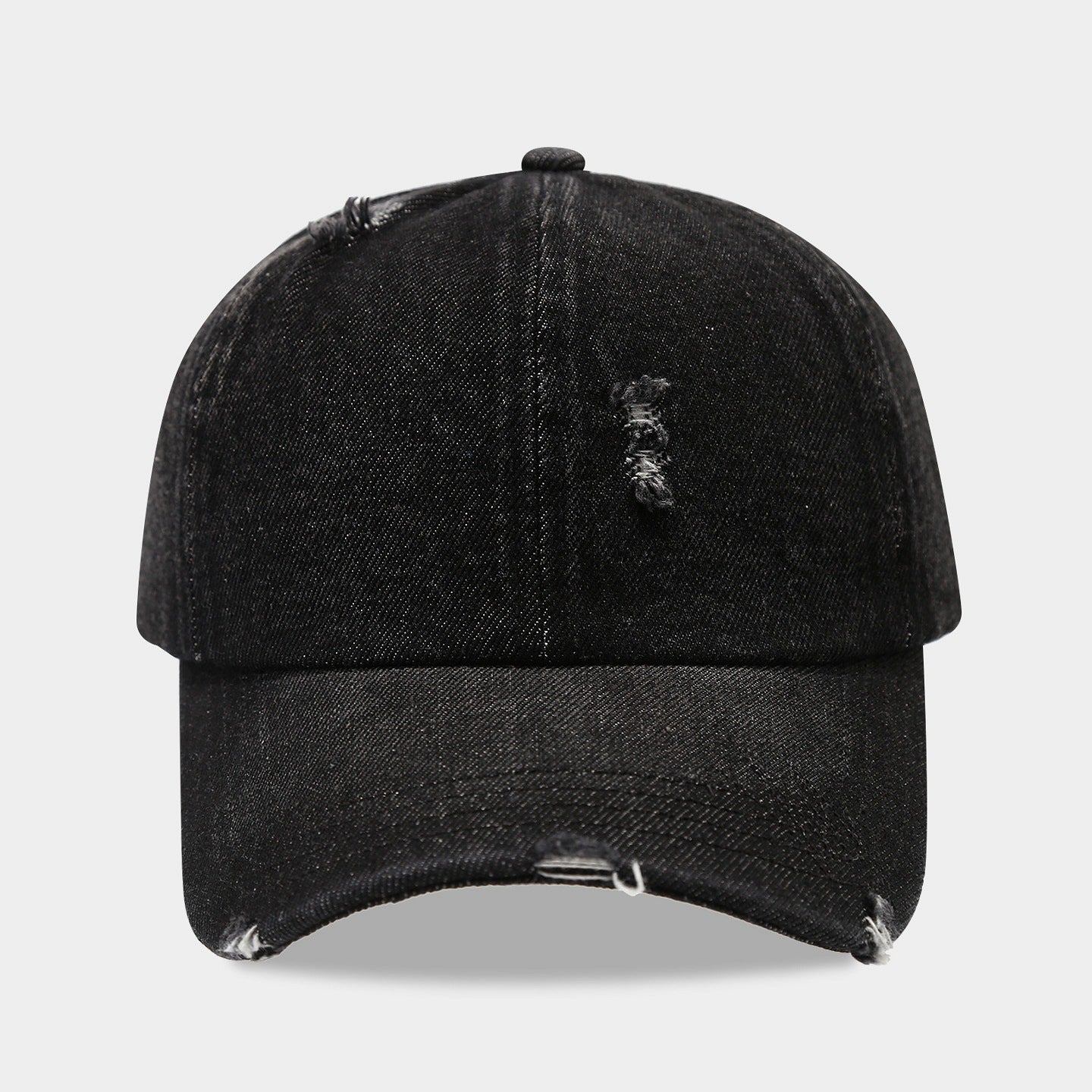 Wholesale Denim Baseball Cap for Women,  New Fashion Retro Washed Distressed Baseball Cap,  Sun Hat for All Seasons